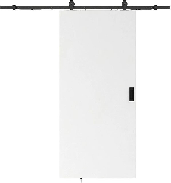 Vente-unique Schiebetür Varin in Weiß, Breite: 83 cm - Bild 1