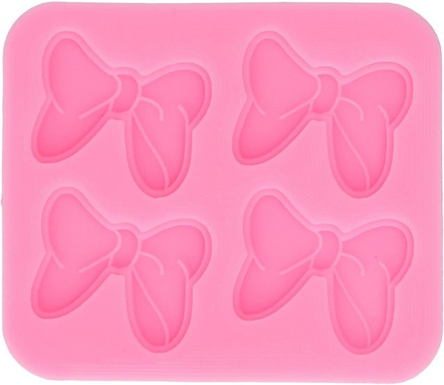CosyHome Silikon Fondantform in Pink, lebensmittelechte Mehrzweck-Kuchenform mit Antihaftbeschichtung - Bild 1
