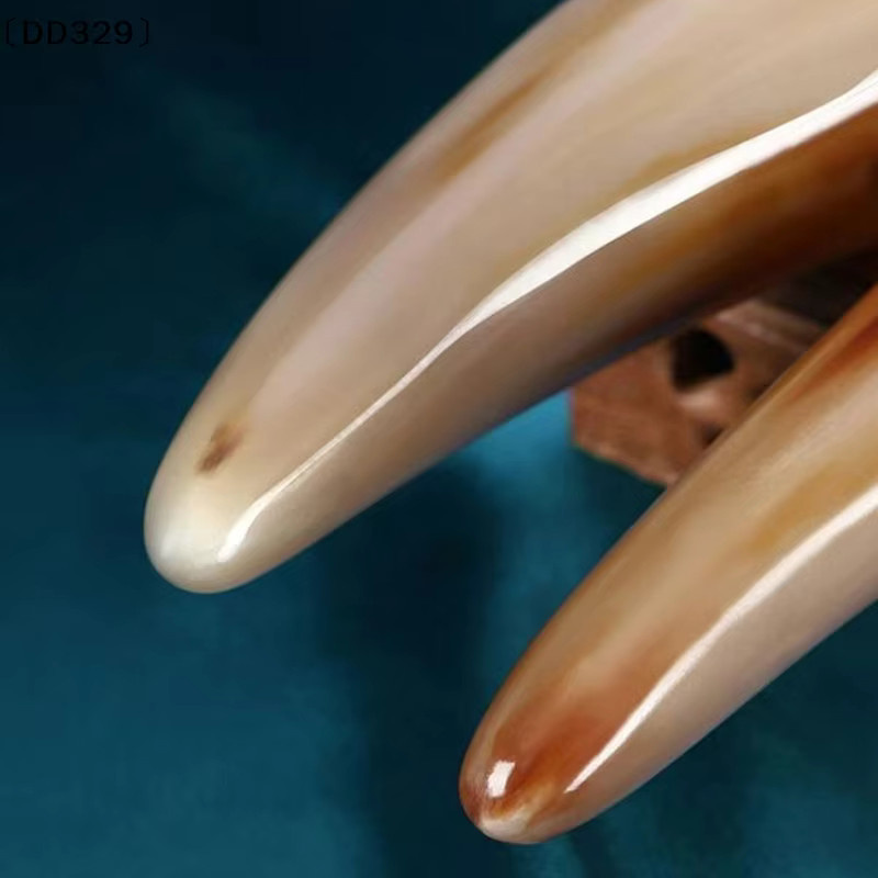JETTING Gua Sha Massage-Werkzeug aus Büffelhorn, Unisex - Bild 4