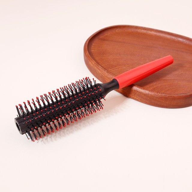 Quiff-Rollenbürste, runde Haarbürste für Echthaarperücken, Unisex - Bild 1