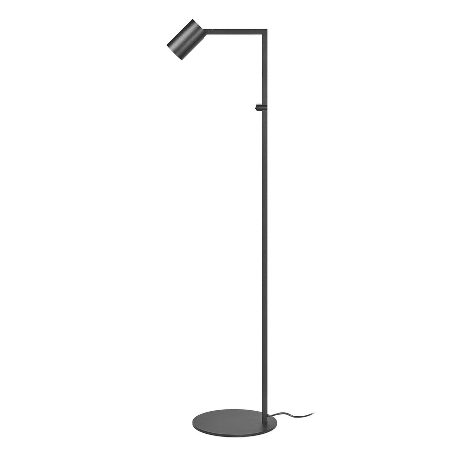 Luxvenum Stehleuchte SIGNATURE in Schwarz mit Milchglas und LED-Leuchtmittel - Bild 1