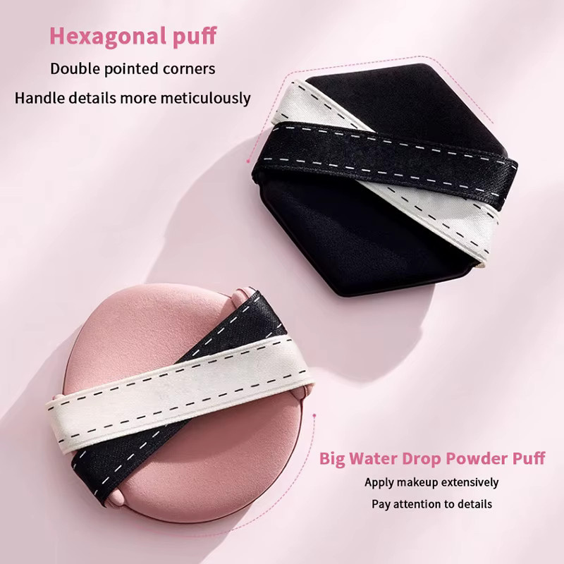 KuZHEN Doppelband-Luftkissen-Puderquaste, Unisex - Bild 4
