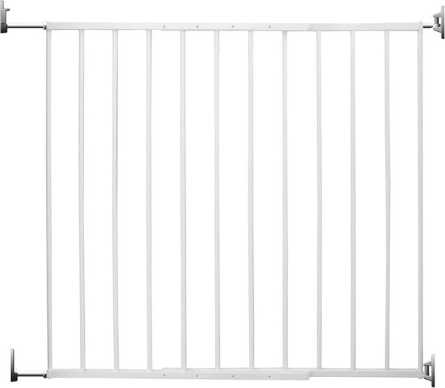 Reer Simple-Lock Schraubgitter Weiß, erweiterbar, Schwenktür für Treppen und Türen - Bild 1