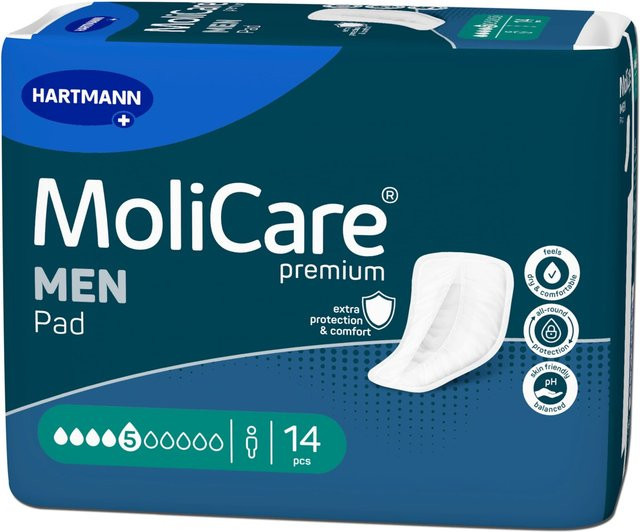 MoliCare Premium MEN PAD, 14 Stück, Herren - Bild 1