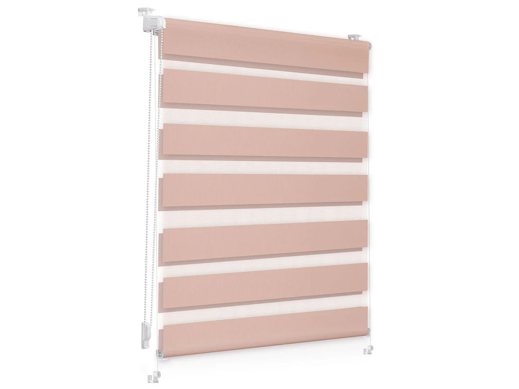 Lichtblick Duo-Rollo Klemmfix Day-Night in Pink, B: 80 cm, H: 150 cm - Bild 2