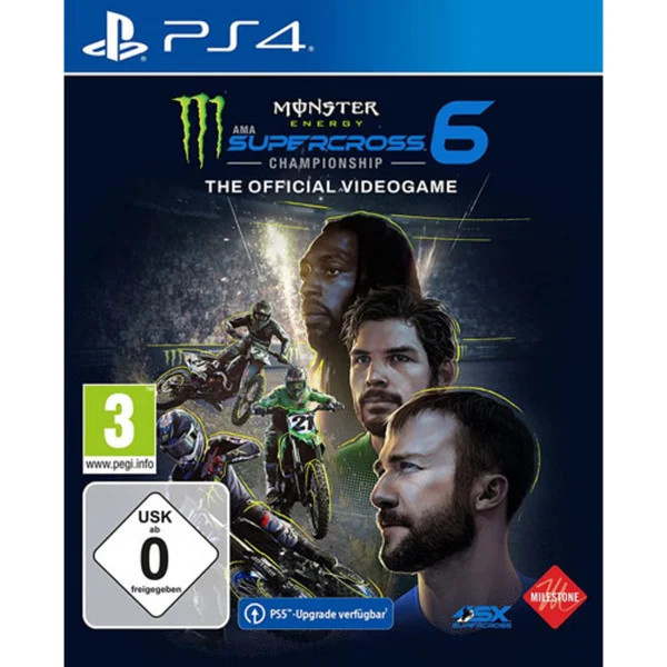 Monster Energy Supercross 6 Rennspiel für PlayStation 4 - Bild 1