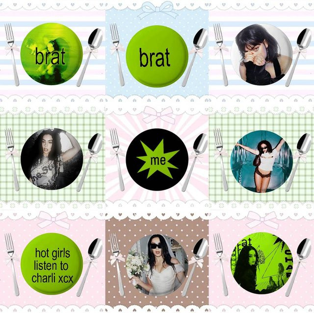 52TOYS Abzeichen Pins Charli XCX Sänger - Bild 1