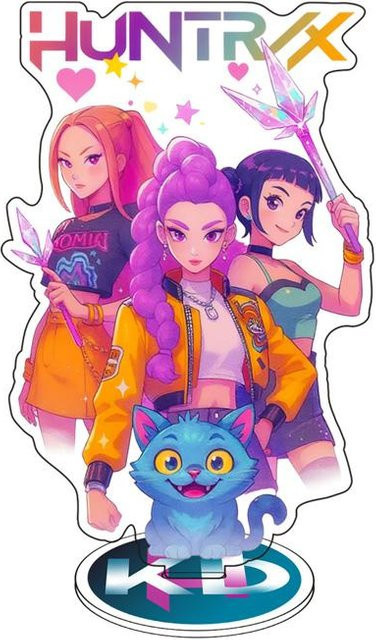 Dämon KPop Jäger Rumi Mira Zoe Acryl Schlüsselanhänger, ab 14 Jahren - Bild 1