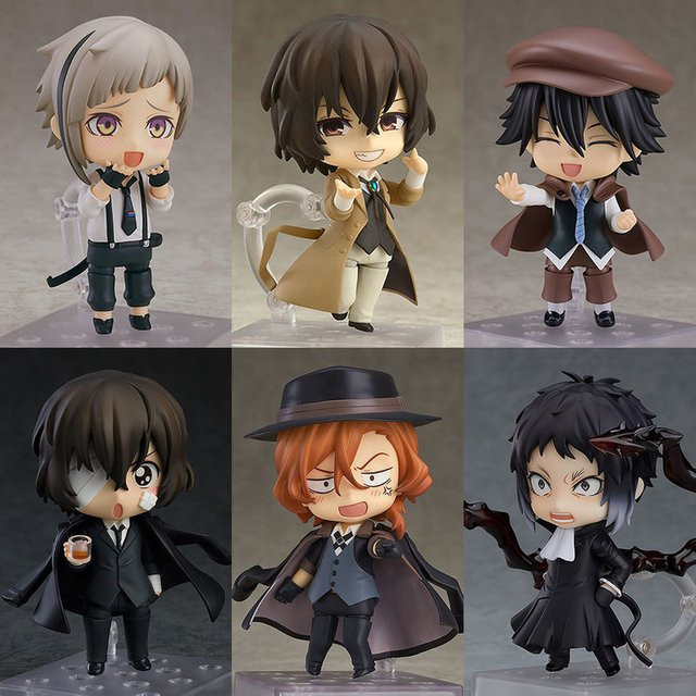 HEROCROSS Bungo Stray Dogs Nendoroid Actionfiguren, 10cm - Bild 1