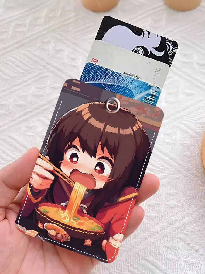 bilibili Schlüsselanhänger Megumin, Leder, Kartenetui - Bild 6
