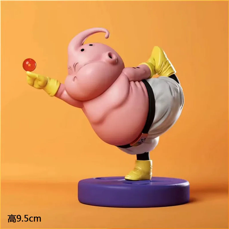 Bandai Dragon Ball GK Fat Majin Buu Anime Modellfigur aus Kunstharz in Rosa, 10 cm - Bild 3