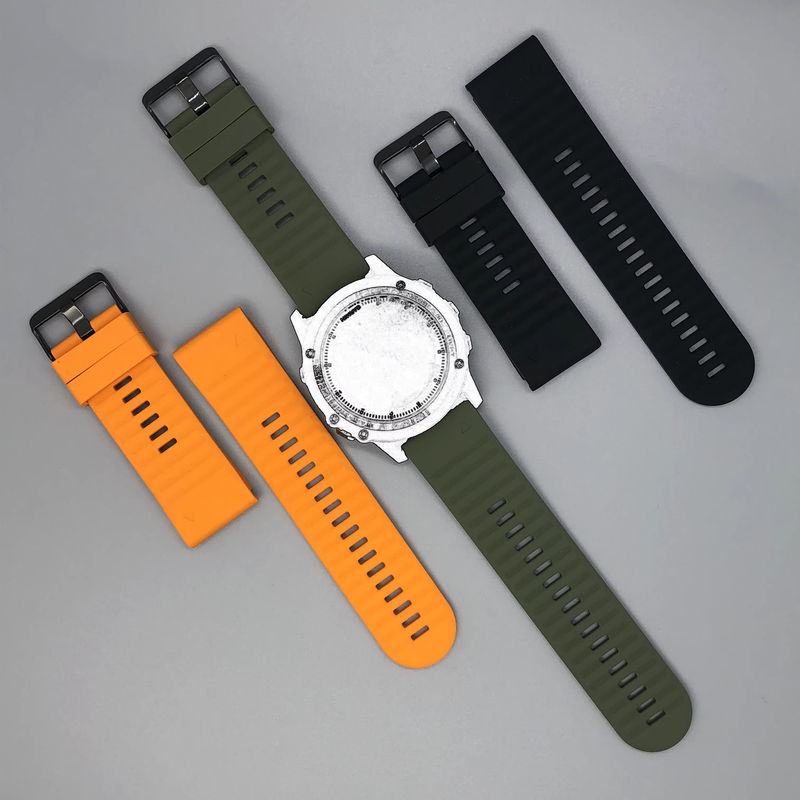 QCTOG Uhrenarmband Silikon, Unisex - Bild 2