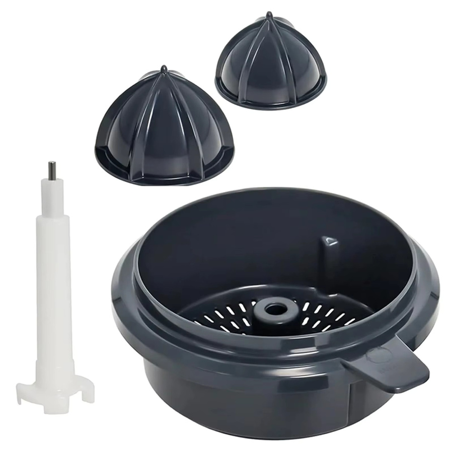 Olevo Entsaftertrennung für Thermomix TM6 und TM5, universelle Zitruspresse zur Orangensaftextraktion als physikalische Presse - Bild 2