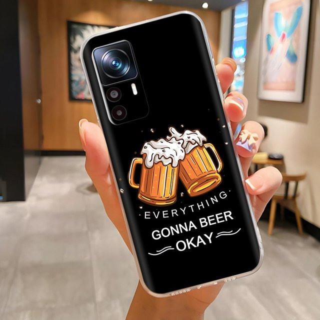 Xiaomi Silikon Handyhülle mit Linsenschutz in Transparent für Mi 12T, 12T Pro, 12, 12X Lite Pro und 12 Pro - Bild 1