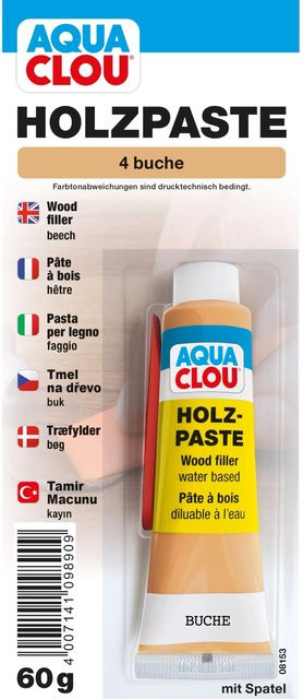 Clou Holzpaste Buche wasservererdünnbar, 60 g - Bild 1