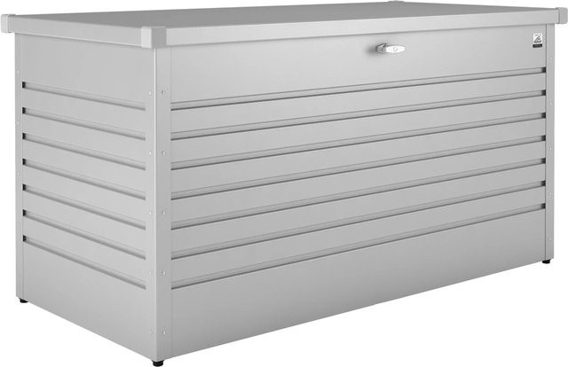 Biohort Freizeitbox 160 High Aufbewahrungsbox Silber-Metallic B/H/T: 159 x 83 x 79 cm - Bild 1