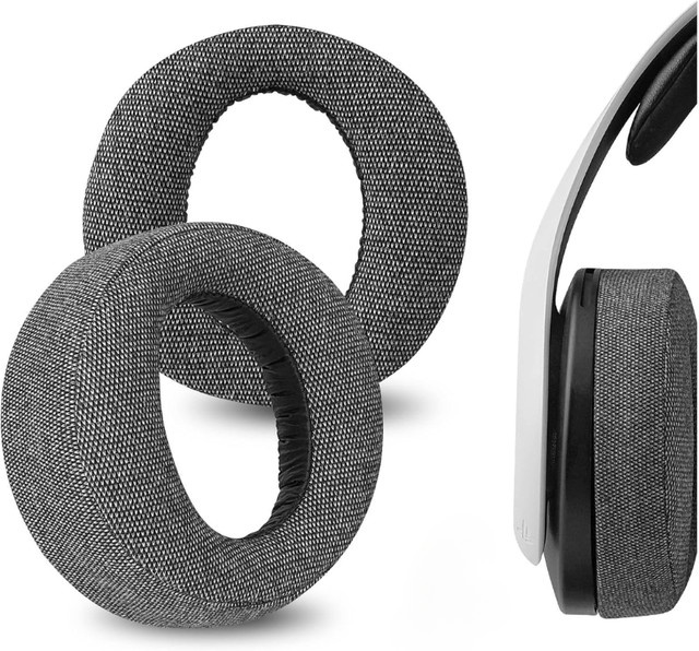 Sony Ersatz-Ohrpolster aus Memory-Schaum für PlayStation PS5 Pulse 3D Wireless Kopfhörer in Schwarz - Bild 1