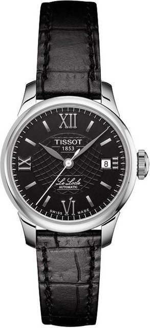 Tissot Armbanduhr Automatik, Edelstahlgehäuse, 25,3 mm, Lederarmband, Herren - Bild 1