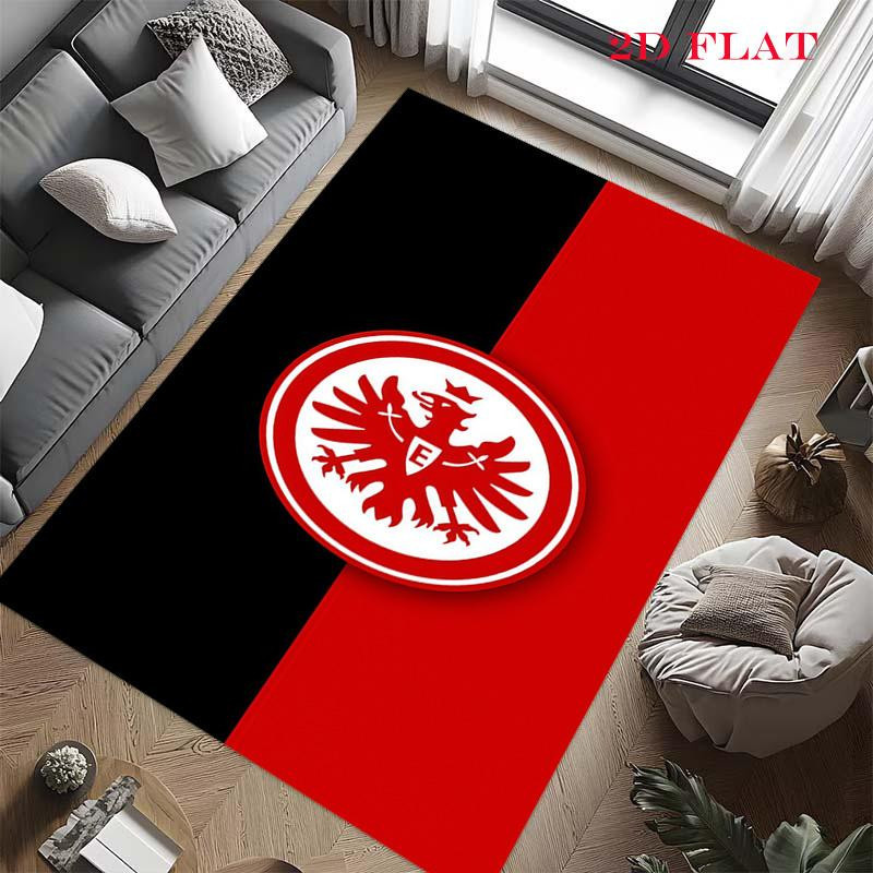 Eintracht Frankfurt Teppich Modern Rechteck Waschbar Rutschfest B/T: 200 x 160 cm - Bild 3