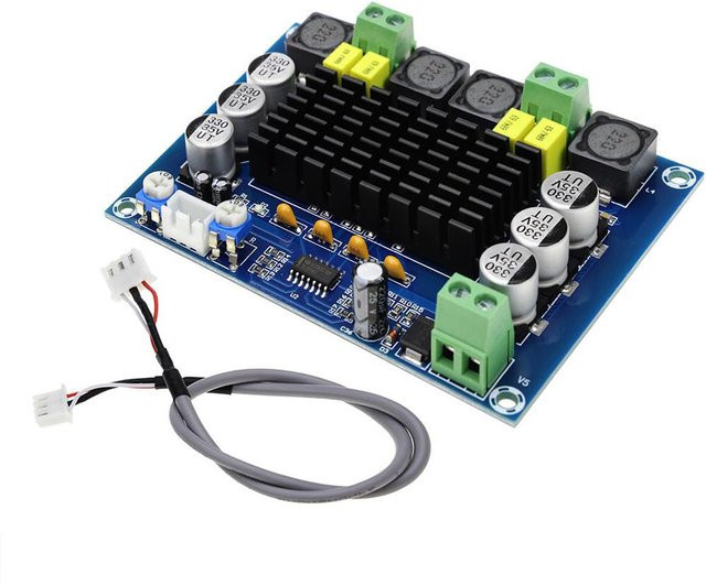 TPA3116 D2 XH-M543 Digitaler Audio Verstärker Dual Channel 120W x 2 Blau - Bild 1