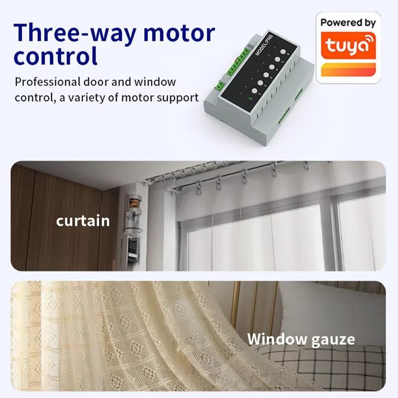 Smart Life WIFI 6-Wege-Relais-Schaltmodul 16A Zigbee Smart Switch für 110V-240V - Bild 2