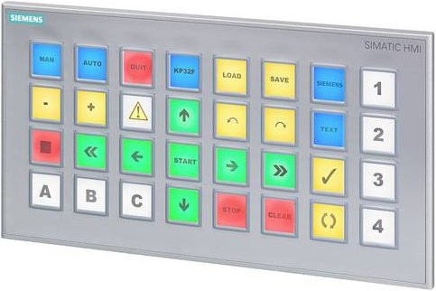 Siemens Tastenschild grau 6AG1688-3EH47-2AX0 - Bild 1