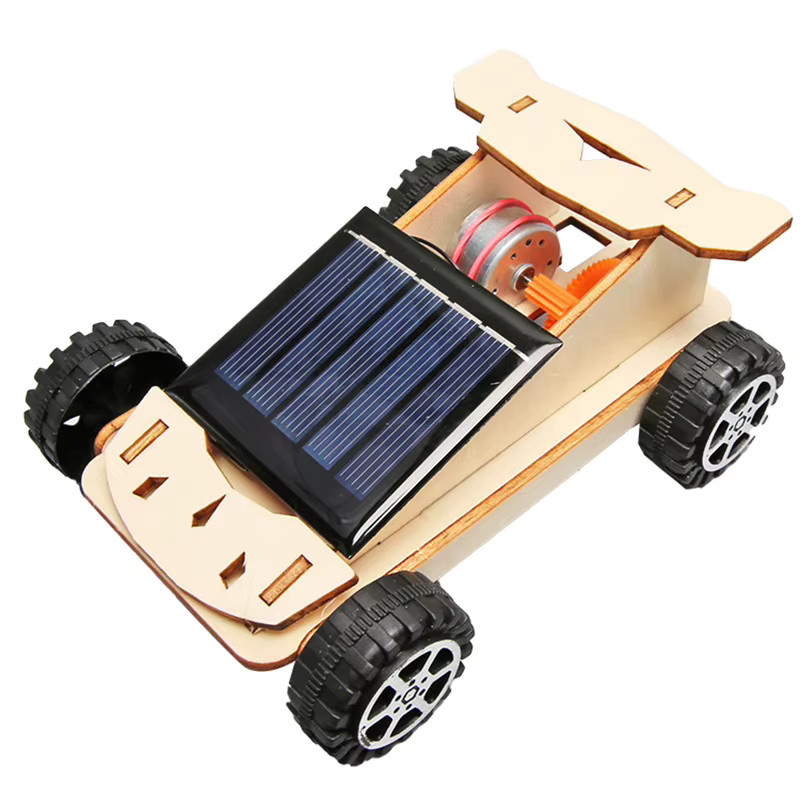 KittenBaby DIY Solarbetriebene Rennautos, Lernmodell, 1-teiliges Set - Bild 2