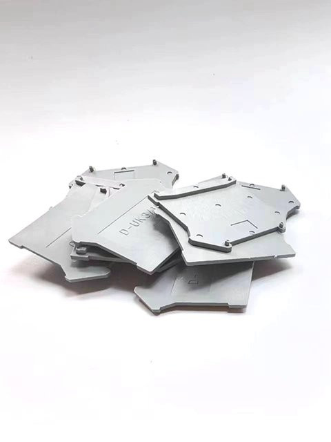 50 Stück Anschlussplatten D-UK4/10 in Grau für UK3N UK5N UK6N UK10N - Bild 1