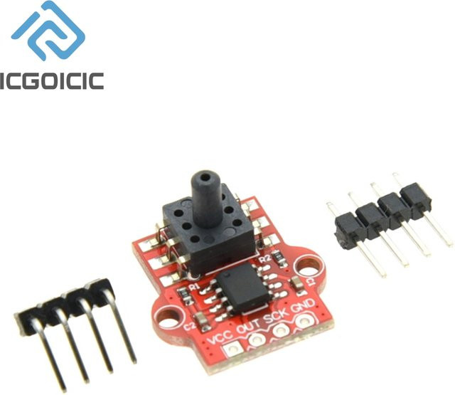 Digitales Luftdrucksensormodul ICGOICIC zur Wasserstandsregelung für Arduino, Farbe: Rot - Bild 1