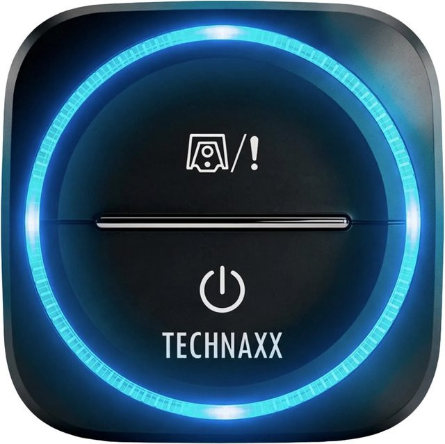 Technaxx Secure Drive Mini TX-387 Straßenverkehrswarner in Schwarz mit USB-C - Bild 2