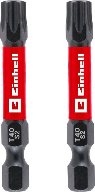 Einhell Impact Bit-Set T40, 2-teilig, rot - Bild 1