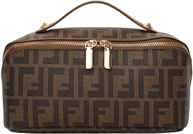 Global Care Kosmetiktasche Damen, braun - Bild 1