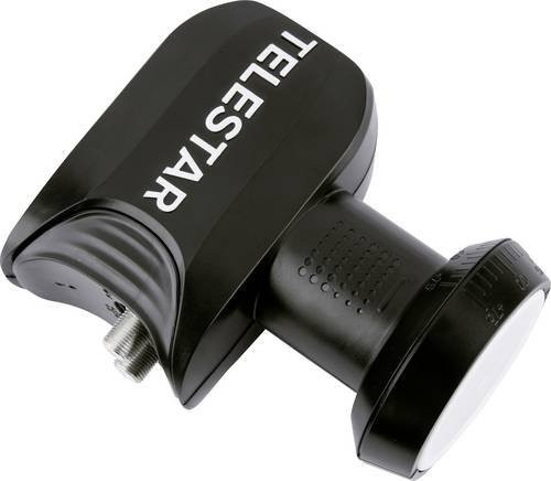 Telestar SkyTwin HC Twin-LNB mit 2 Teilnehmern und 40 mm Feedaufnahme in Schwarz und Hellgrau - Bild 1