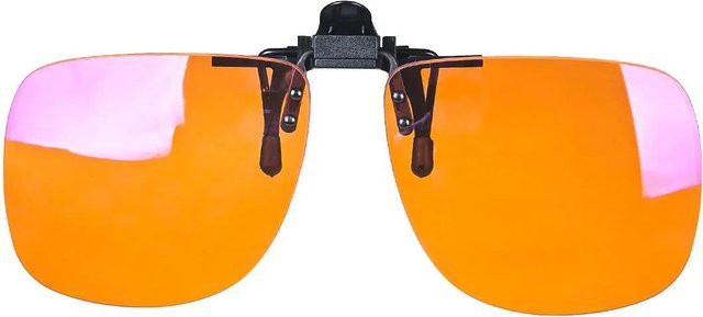 Freedom Outdoors Clip-On Sonnenbrille, quadratisch, Schwarz, polarisiert, Herren, Edelstahl - Bild 1