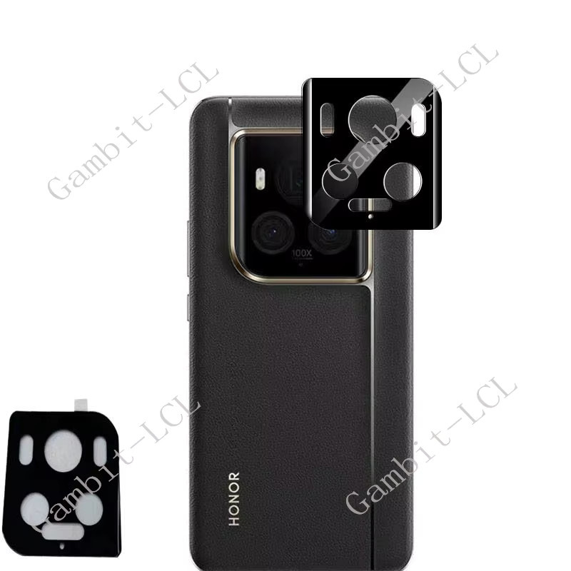 Honor Magic6 Pro Lite Magic 6 Ultimate RSR 6.8 Kamera Objektivschutz aus gehärtetem 3D-Glas, transparent - Bild 2
