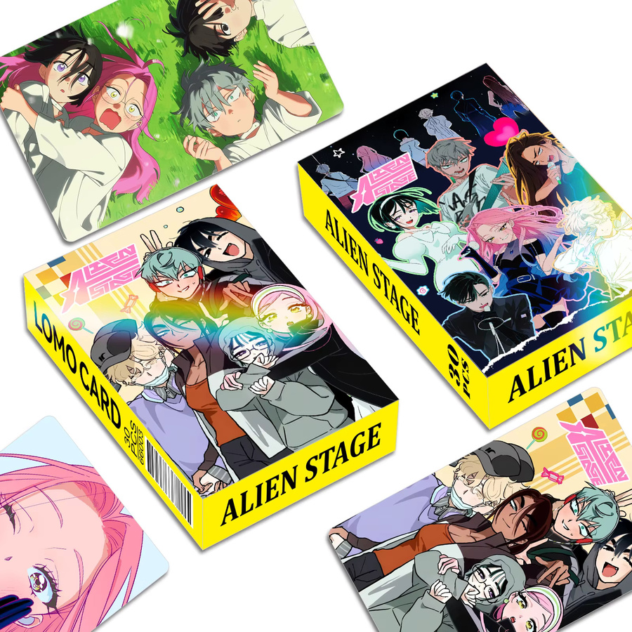 Alien Stage Anime-Fotokarten, Mini-Aufkleber, 30-teiliges Set - Bild 1