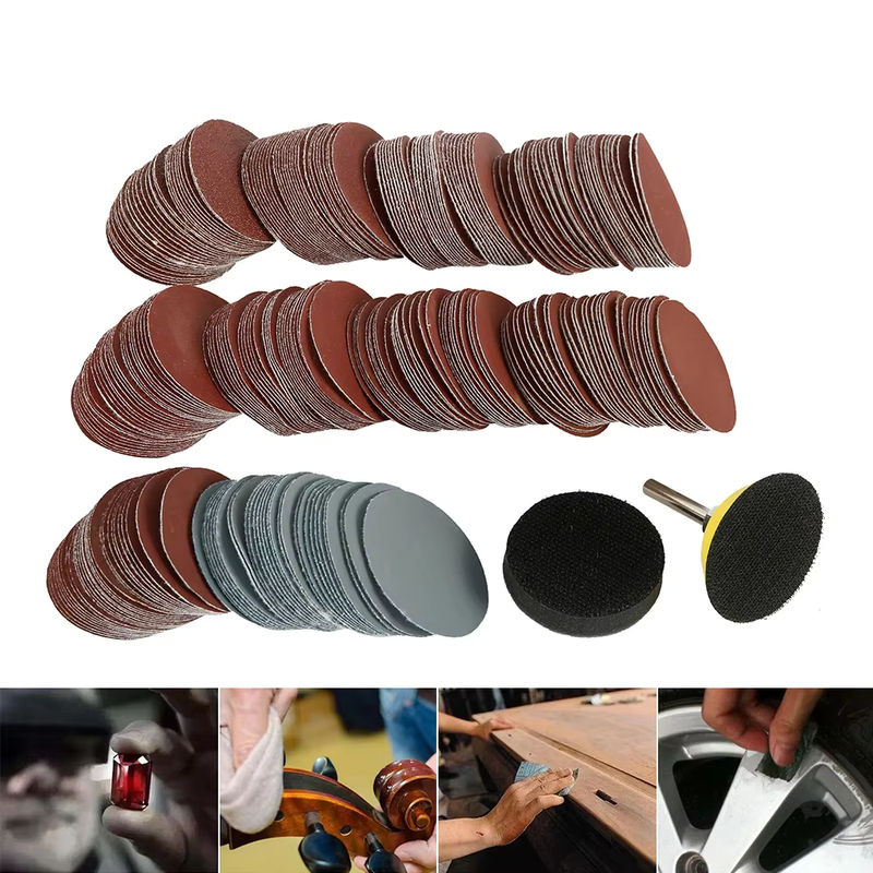 Toorise Schleifscheiben Pad Kit mit Schleifpapier 60-1000 Körnung und Polierpads, 2 Zoll, Mehrfarbig - Bild 6