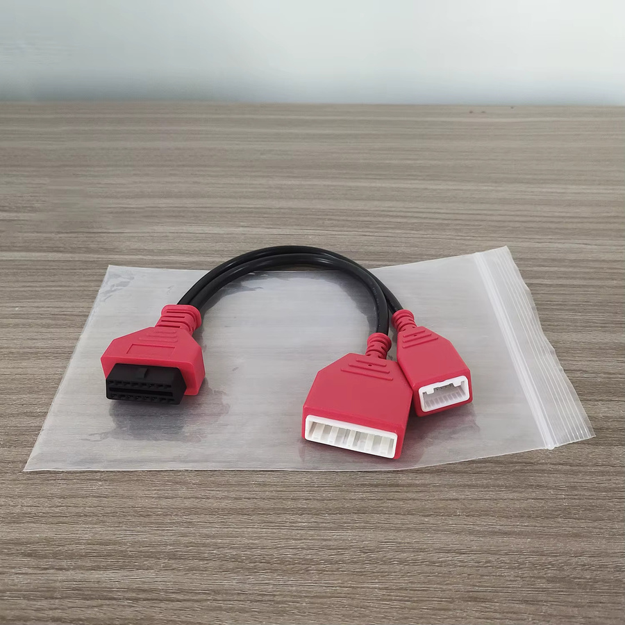 JFIND Gateway OBD2-Adapterkabel für Nissan in Rot, passend für Autel IM508 IM608 und Lonsdor K518SE - Bild 3
