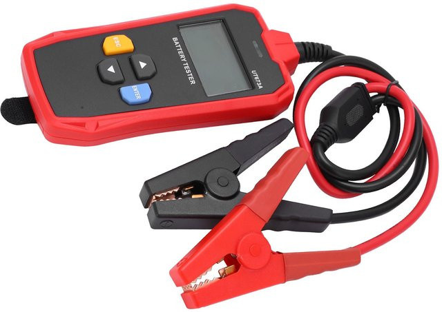 Fishine UT673A Autobatterietester und Batterietest-Analysator für die Kfz-Elektrische Systemdiagnose in Rot - Bild 1