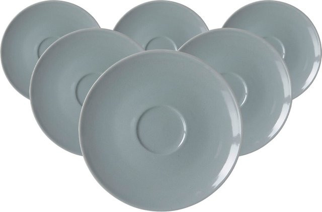 Ritzenhoff Espressountertassen Suomi Grau 6er Set Durchmesser: 11,5 cm - Bild 1
