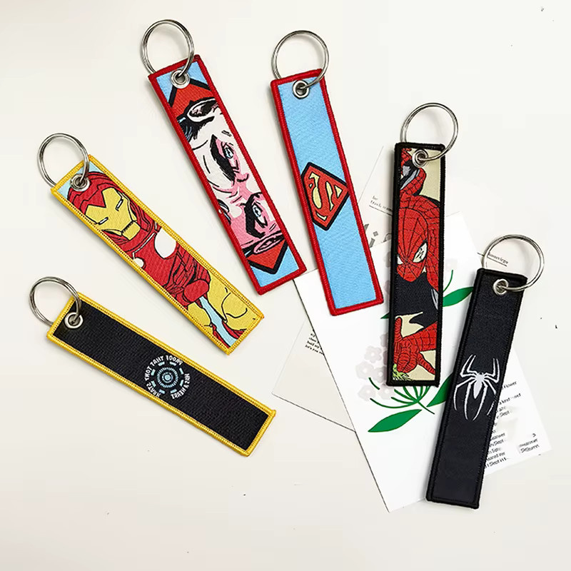 Bandai Schlüsselanhänger Stickerei, American Comics Manga Serie - Bild 1
