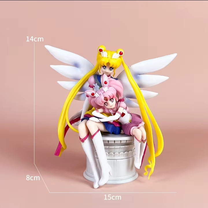 Beast Kingdom Anime Figuren Kriegerin Mond Hase Puppe, Kunststoff, Fantasy - Bild 3