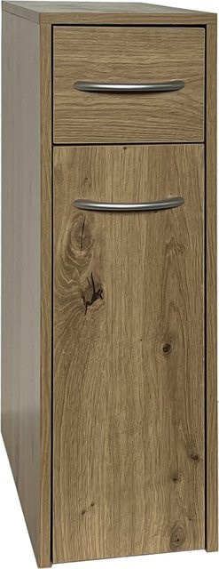 HTI-Living Mehrzweckschrank Thekla schmal in Artisaneiche Braun mit Regalböden und Scharniertüren B/T/H: 40 x 20 x 61 cm - Bild 1