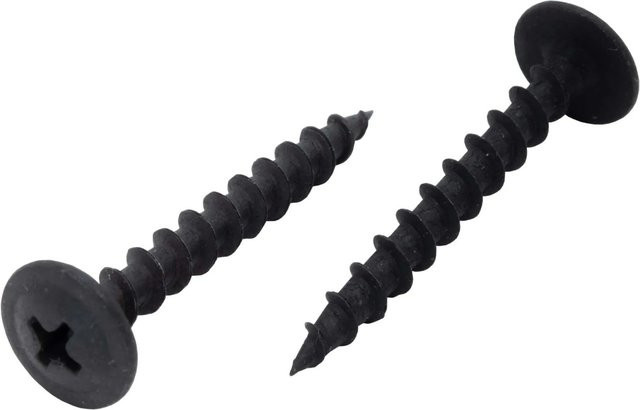Protektor Schnellbauschrauben aus Stahl in Schwarz mit Feingewinde, Durchmesser: 4,2 mm, Länge: 35 mm - Bild 1