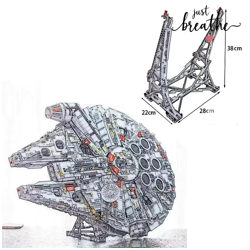 Bandai Star Wars Launch UCS Millennium Falcon, Bausteine - Bild 3