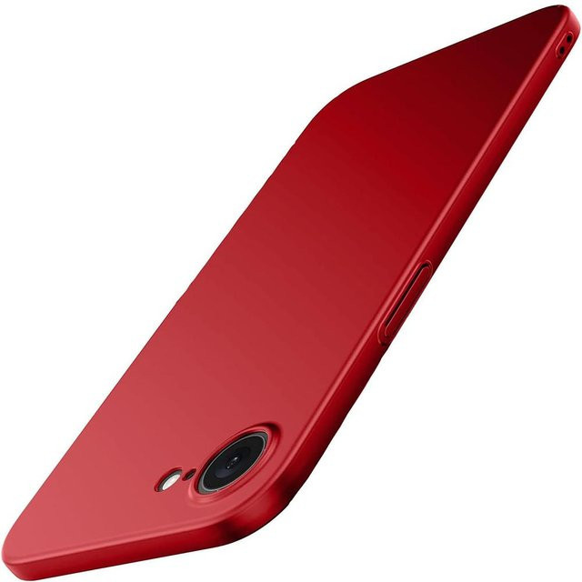 Tuiying002 Ultra-dünne matte Hart-PC-Hülle für iPhone in Rot - Bild 1
