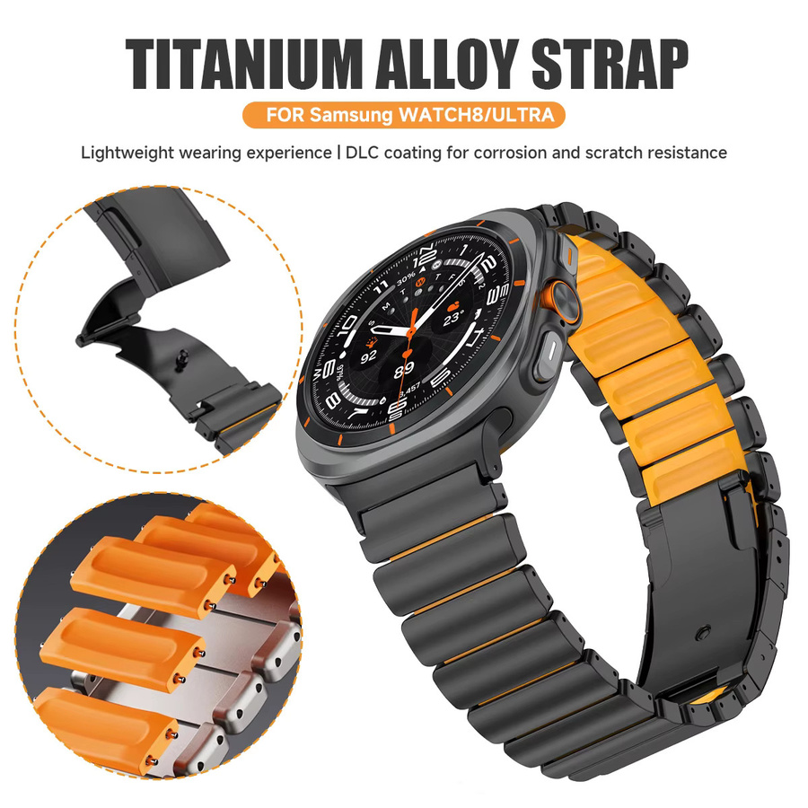 OAKCHARM Uhrenarmband Titan, Silikon, Unisex - Bild 2
