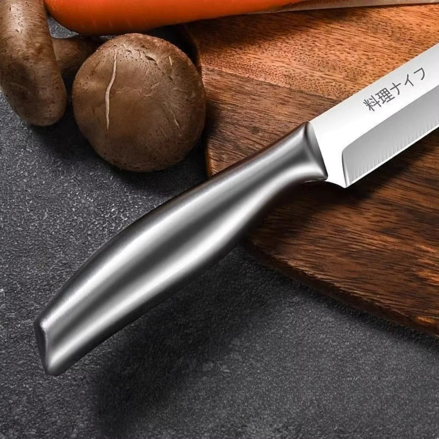 PLYS Professionelles japanisches Sashimi-Messer aus Edelstahl in Silber für Lachs und Fisch - Bild 3