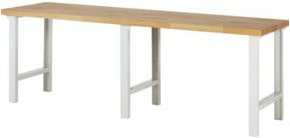 Rau Werkbank 7000-1 aus Holz und Stahl, Mehrfarbig, B: 250 cm, T: 70 cm, H: 84 cm - Bild 1