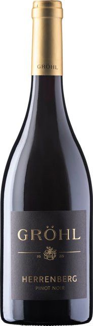 Gröhl Herrenberg Oppenheimer Pinot Noir Rotwein, 2022, Rheinhessen, trocken, 0,75 l - Bild 1
